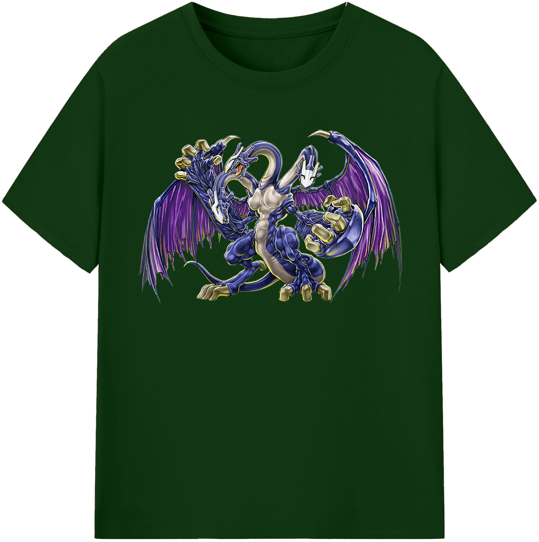 （画像用） 遊☆戯☆王 Yu-Gi-Oh! 綿100％半袖Tシャツ（フロントプリント）